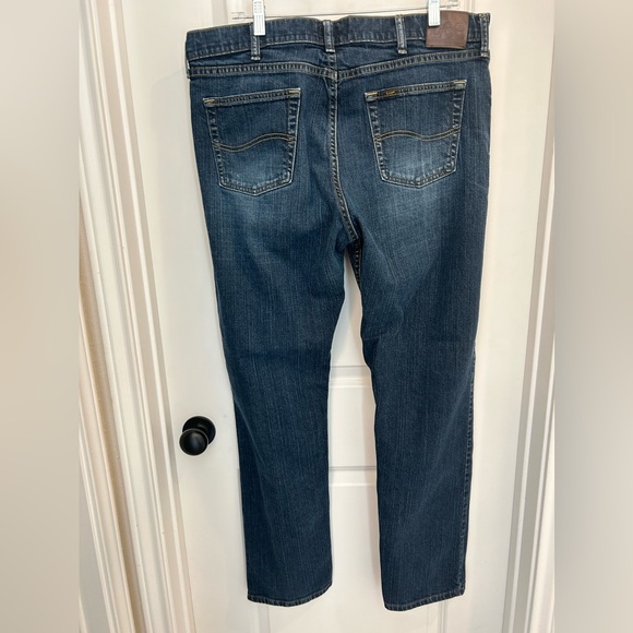 Men’s Lee Dark Wash Jeans - Picture 3 of 6